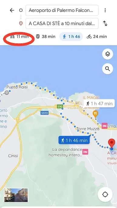 A CASA DI STÈ - Vicino aeroporto Falcone Borsellino Carini Appartamento